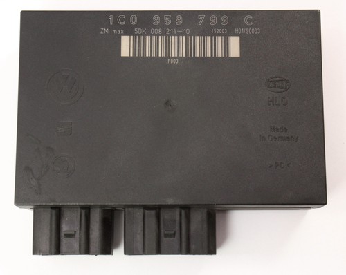 Comfort Control Module CCM 02-05 VW Jetta MK4 Genuine ~ 1C0 959 799 C ...