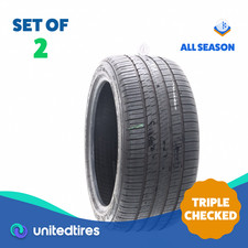 Set Of 2 Used 28540zr20 Falken Azenis Fk460 As 108y - 732