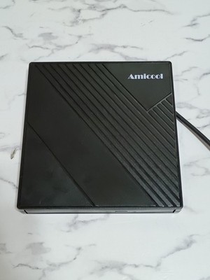 Amicool External DVD Drive USB A USB C Portable Optical Drive