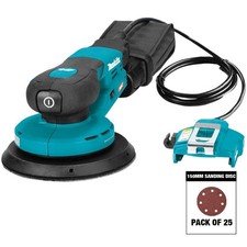 Image of Makita BO002CGZ 40VMax XGT 150mm Brushless Random Orbit Sander with Sanding Disc