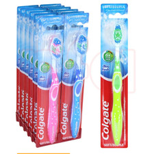 Colgate Max Fresh Toothbrush Soft Souple cleaning Bristles Assorted Colors