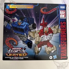 Amazon Transformers Legacy United Doom    N Destruction Breakdown & Windsweeper