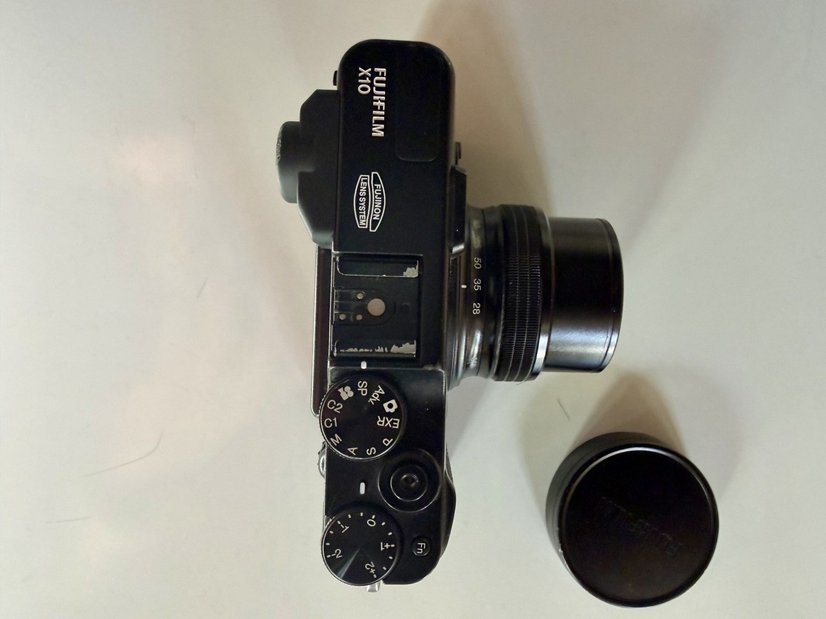 Fujifilm X Series X10 12.0MP Digital Camera - Black for sale