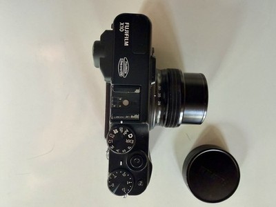 Fujifilm X Series X10 12.0MP Digital Camera - Black for sale