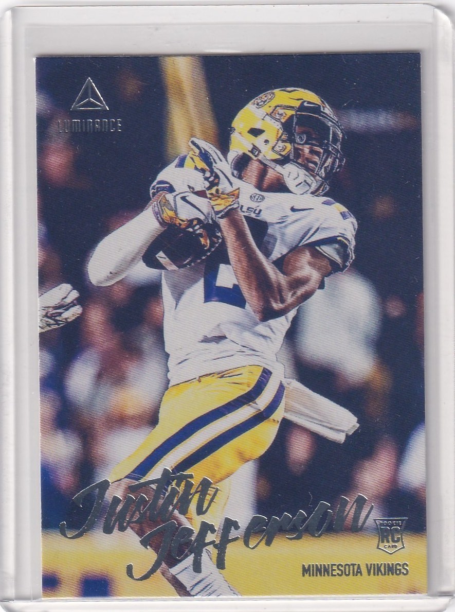 2020 Panini Luminance - Rookies Justin Jefferson #117 (RC)