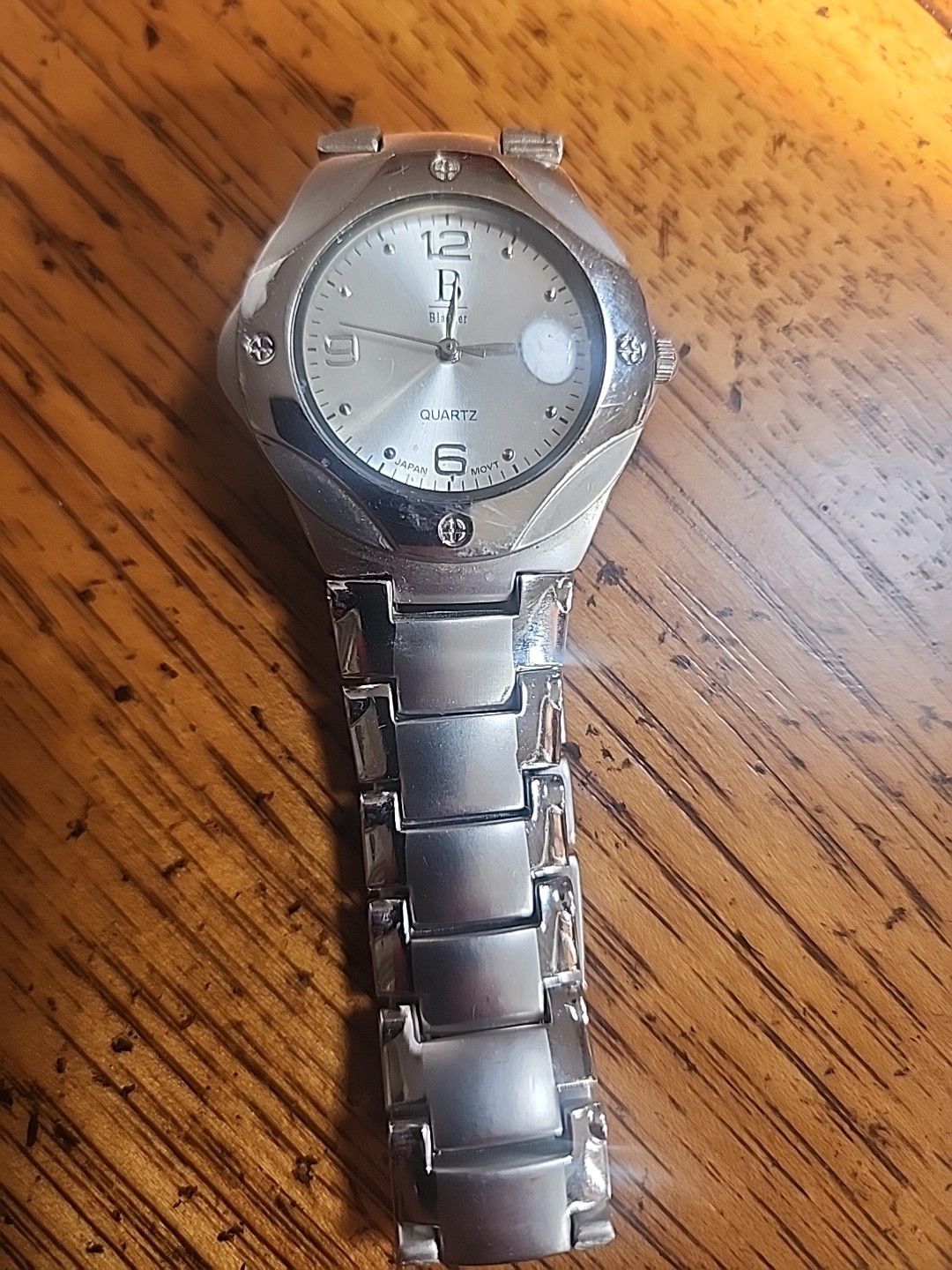 Blacker Silver Watch Great Shape Running Keeps Gr… - image 1