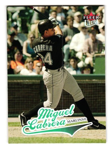Miguel Cabrera #232 2004 Ultra card