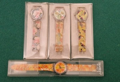 4 Swatch Jacob Mille Uhren mit passendem Etui und Eisfach