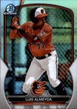 2023 Bowman Draft #BDC-145 Luis Almeyda Chrome Refractor