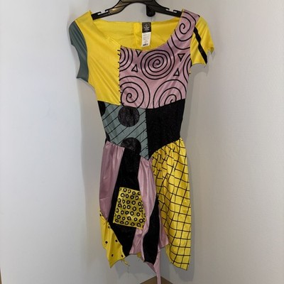 Nightmare Before Christmas Sally Costume Dress ONLY Woman Small 4-6 Party NWOT