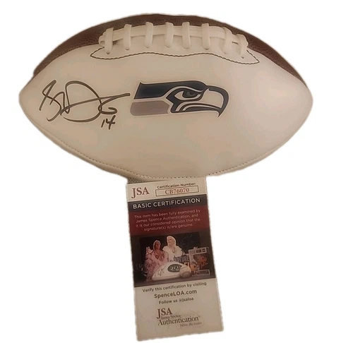 SAM DARNOLD SIGNED SEATTLE SEAHAWKS LOGO NFL FOOTBALL JSA AUTHENTICATED #CB76070