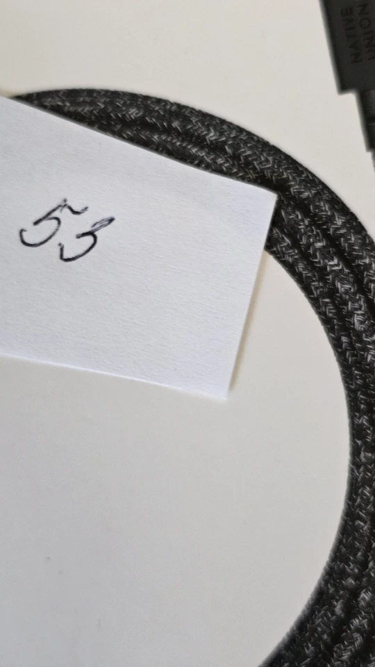 Native Union USB-C Cable MFI XL 10' for iPhone 14 13 12 11 Pro Max cosmo - Image 3 of 3