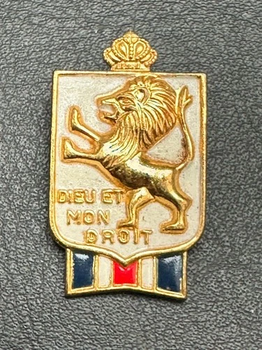 1940s WW2 British War Relief Society BWRS Bundles for Britain Brooch Badge