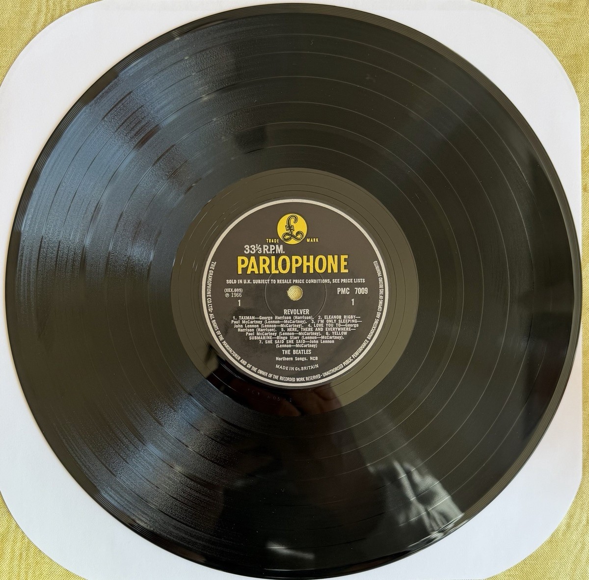 The Beatles Revolver UK Mono Parlophone LP | eBay