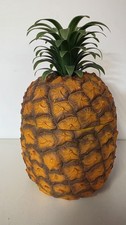 RETRO Vintage PINEAPPLE ICE BUCKET WITH LID  COCKTAIL BAR DECOR INNER GLASS 