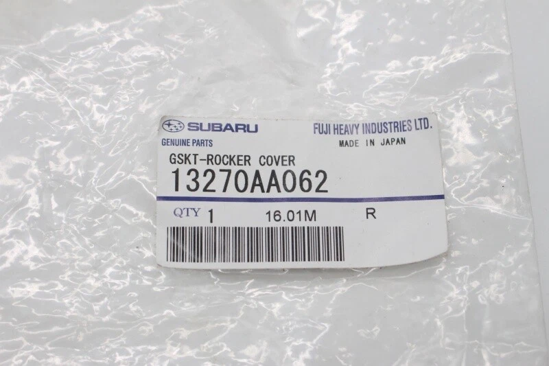 Junta tapa válvula derecha 13270AA062 Subaru Impreza GT 1993-1998 Foto 3 de 4