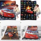 Cars Lightning McQueen 95 Flannel Blanket Sofa Bed Soft Warm Throw Rug Kids Gift