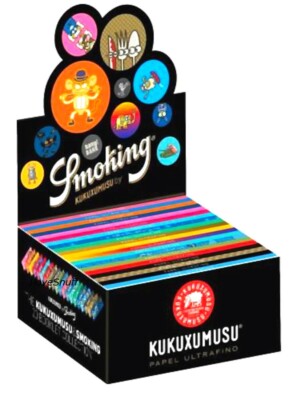 Smoking Kukuxumusu Rolling Papers King Size (109mm) 50 Booklets - Full Box