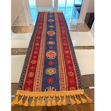 New Turkish Traditional Table Runner Patterned Ethnic