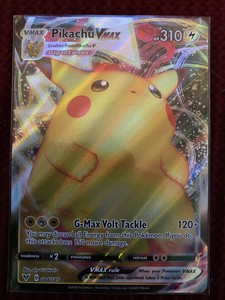 2020 Pokémon Vivid Voltage Pikachu VMAX 044/185 Ultra Rare Pokemon Card