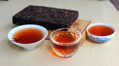2007yr Yunnan Menghai 0598 Famous Ripe Brick Puer Tea 250g - Picture 4 of 4