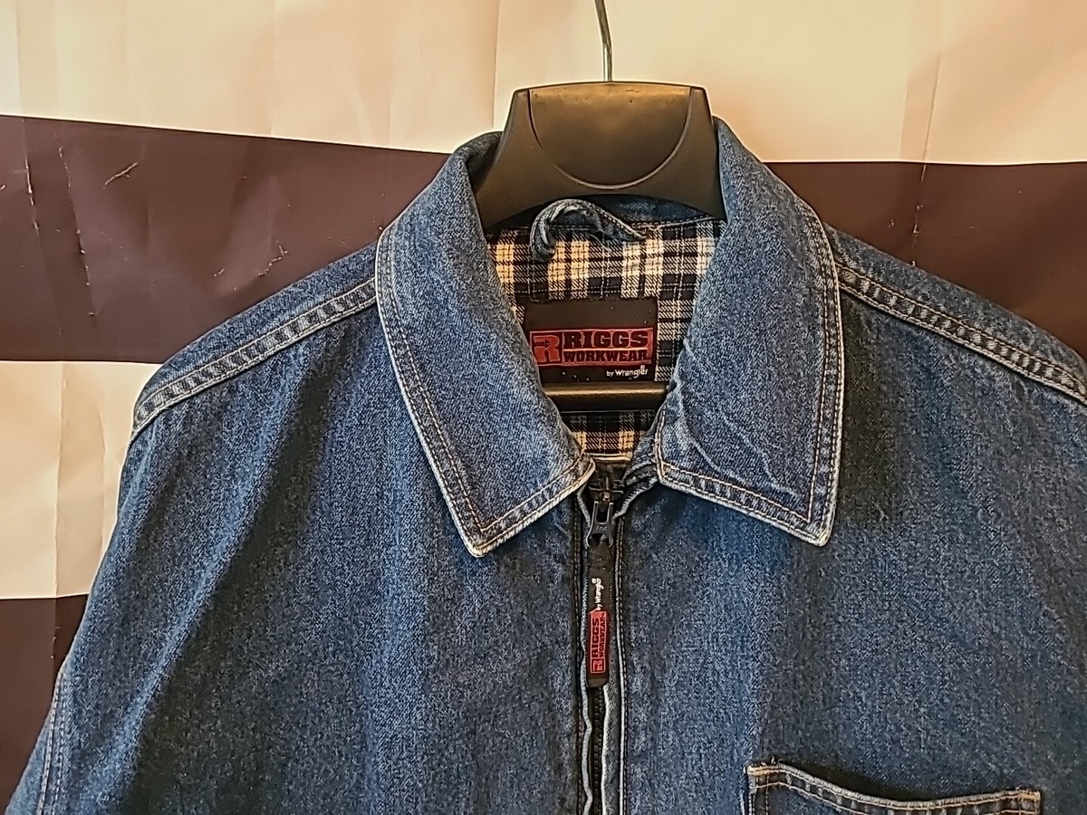 Vintage Riggs Workwear by Wrangler Full Zip Denim Jean