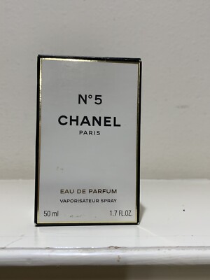 VINTAGE PARFUM CHANEL NO 5 1.7FL.0Z SPRAY NEW IN BOX. | eBay