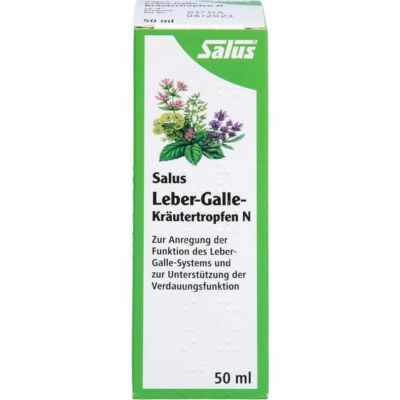 LEBER GALLE Kräutertropfen N Salus 50 ml PZN01986523