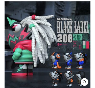 LAMTOYS WAZZUPBABY Chameleon Blind Box - BLACK LABEL 206 Vol.06 | eBay