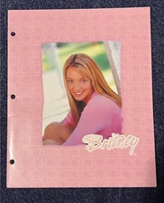 Britney Spears School Folder 2000 Pyramid