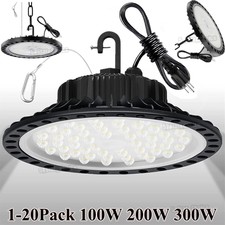 20 Pack 300W UFO Led High Bay Light Factory W...