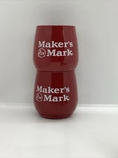Maker’s Mark Bourbon Whisky Whiskey Stacking Plastic Snap Together Cups