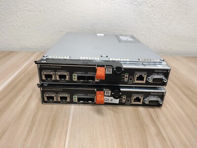 (LOT OF 2) Dell EqualLogic E09M Control Module 15