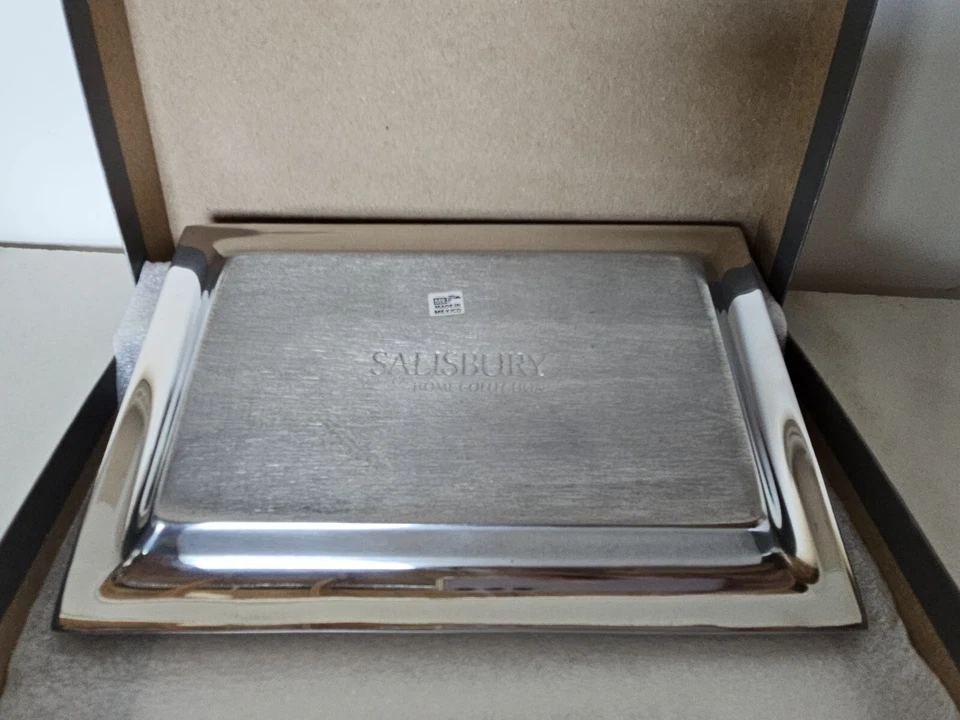 Salisbury Medium  Beaded  Rectangular Tray  - Image 4 of 4