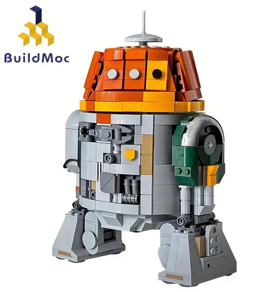 New Star Chopper Wars Robot Droid Building Block Brick Compatible Set No Box - Image 4 of 4