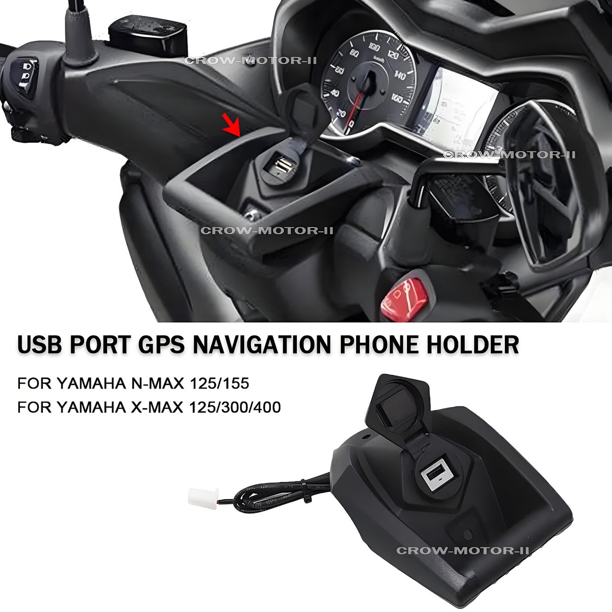 Yamaha Navigation Mobile Holder Givi S957B Universal GPS