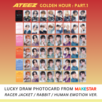 ATEEZ goldenhour makestar コンプリート