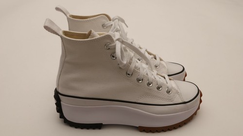 white platform converse 8.5