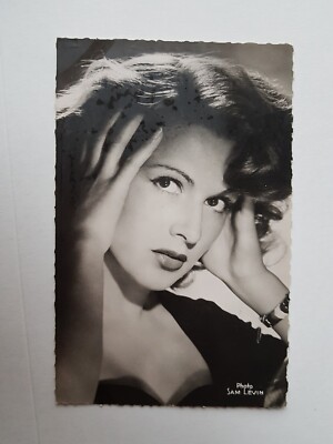 Original Foto Postkarte NICOLE MAUREY Editions du Globe Paris