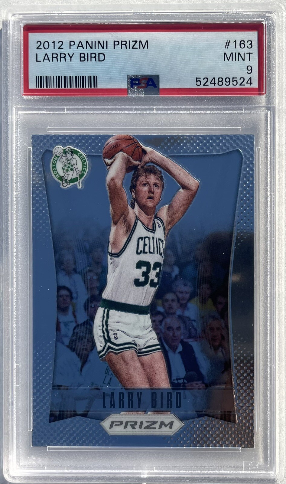 Larry Bird 2012 Panini Prizm #163 PSA 9