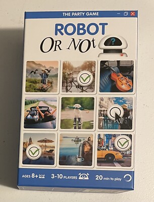 Robot or Not Board Game New