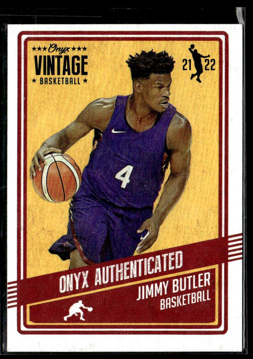 2021-22 Onyx Vintage #VBJB Jimmy Butler HS | eBay