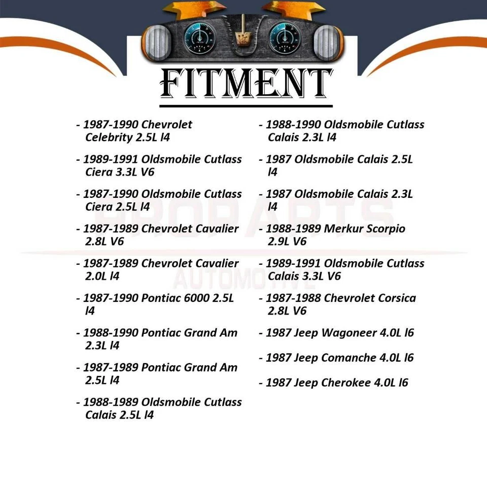 1x Bomba de dirección asistida para Oldsmobile Calais 1987 2,5 L Foto 2 de 4