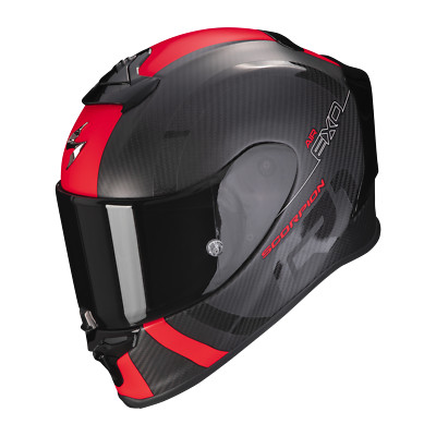 Scorpion EXO-R1 EVO Carbon Air Integralhelm MG,schwarz-rot, Gr. S (55/56) SALE!
