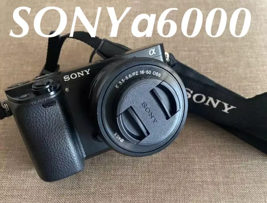 Sony Mirrorless SLR Power Lens Kit Alpha α6300 ILCE-6300 Black Very Good Japan