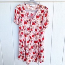 ASTR the Label Hibiscus Floral Mini Dress Women's Size Medium M