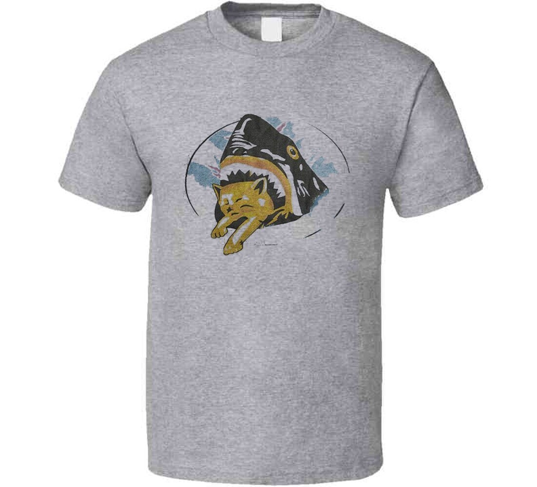 Shark Eating A Cat Fun Pineapple Express Popular Movie T Shirt | eBay