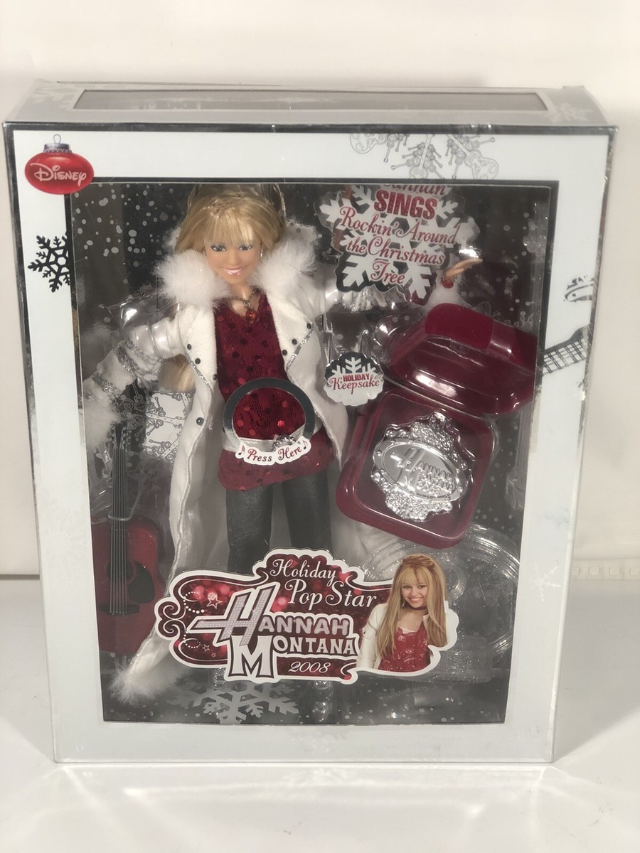 Disney Hannah Montana Holiday Pop Star 2008 Christmas Sing Edition