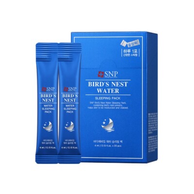 SNP Bird's Nest Water Sleeping Pack 4ml x 20pcs