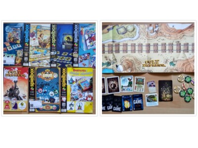 7x Spielbox 2015 Magazin Zeitschrift Spiele Jahrgang Promos Beilage Puzzle Strik